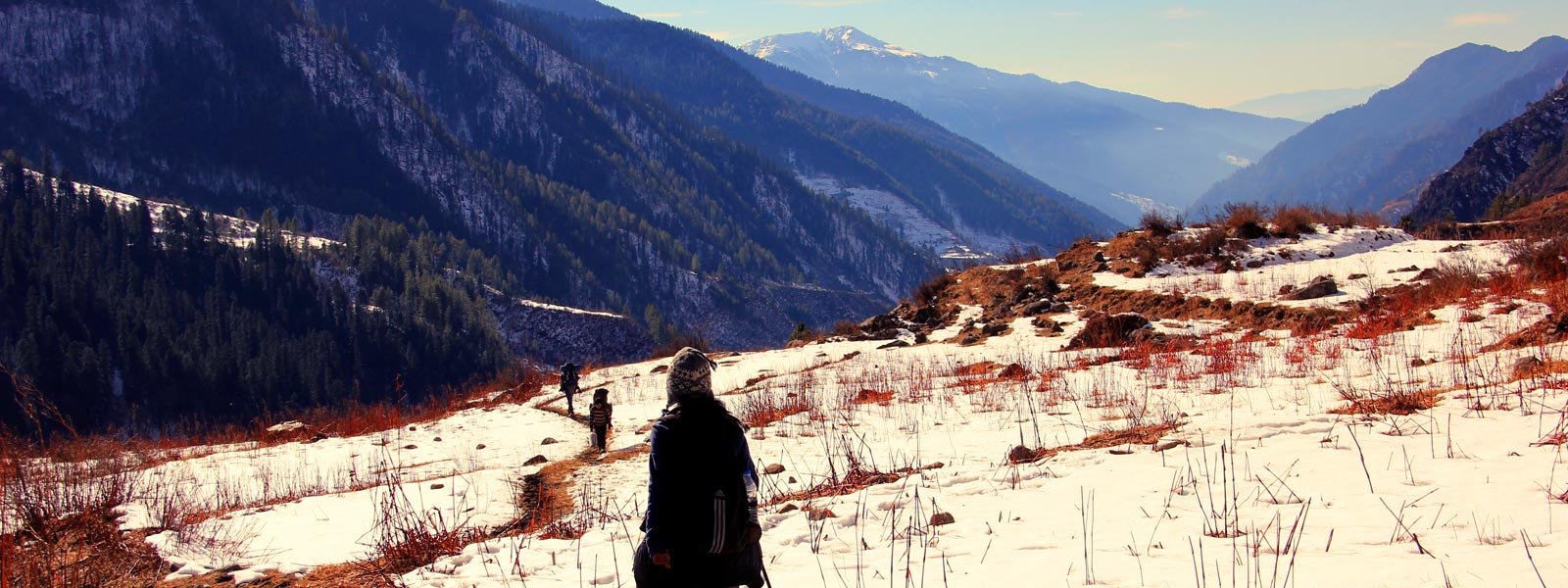 Trekkers Trekking Har Ki Doon